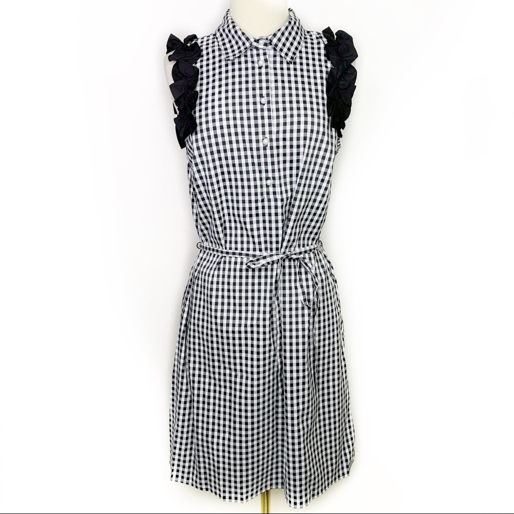 Stitch Fix l Truly Poppy Gingham Print Dress, Small